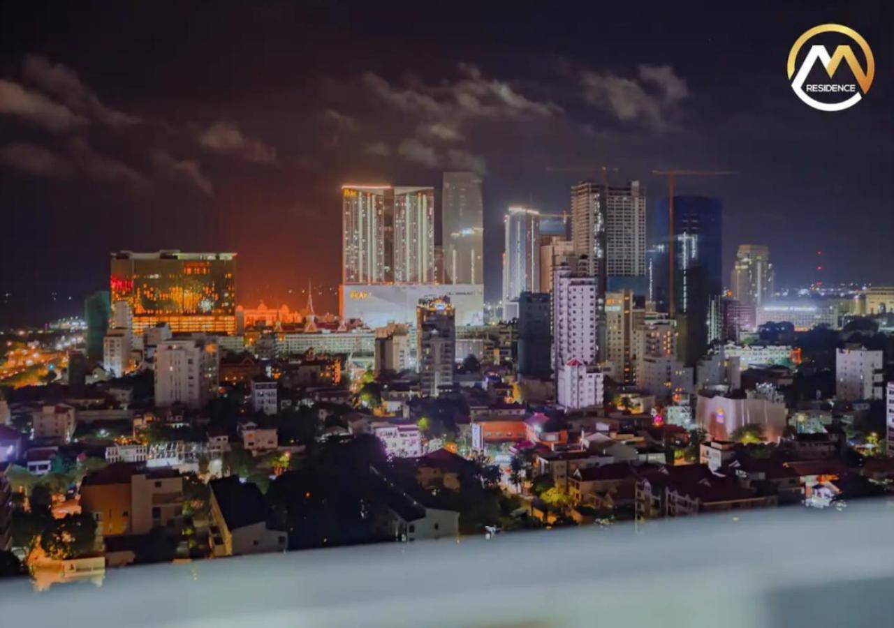 Hotel Serviced Apartments Top One Infinity Pool With View Of 360 Degree Phnom Penh Luaran gambar