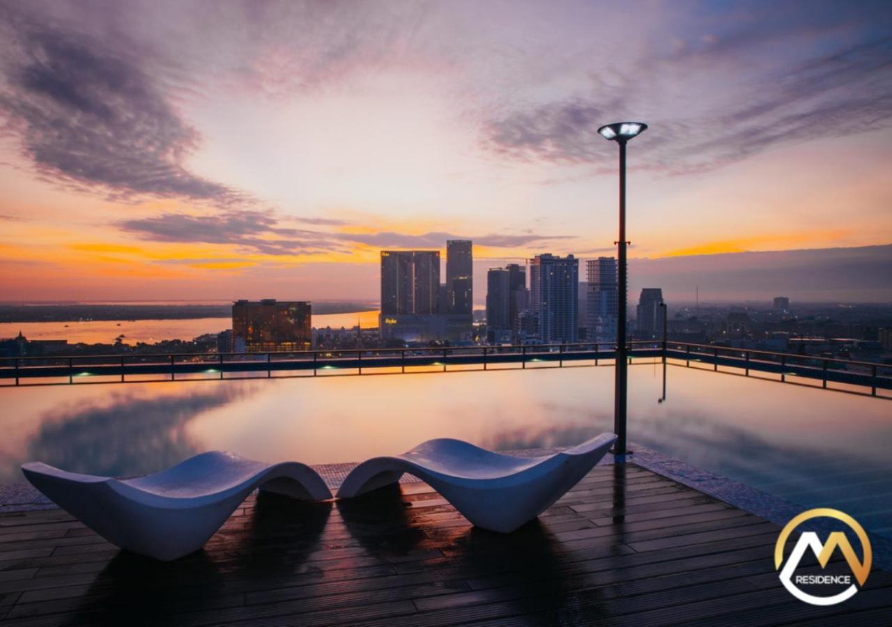 Hotel Serviced Apartments Top One Infinity Pool With View Of 360 Degree Phnom Penh Luaran gambar